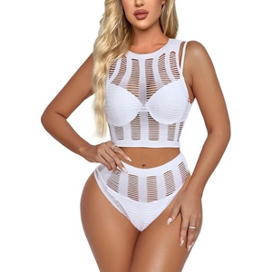 Buitifo Women Sexy Lingerie Nightwear Set Two Piece Pajamas(White a)