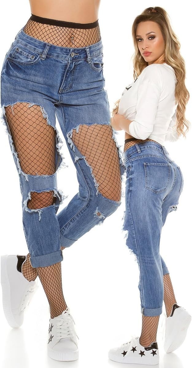 image:imageBuitifo Women Sexy Tights Fishnet Stockings Thigh High Pantyhose LeggingsBlack ZWM